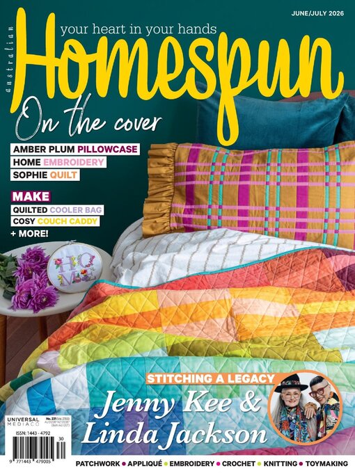 Cover image for Australian Homespun
